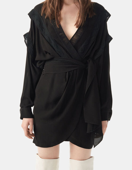 ELYN WRAP DRESS